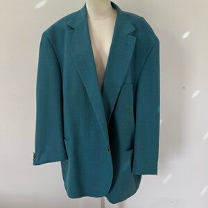 Vintage Teal Blazer